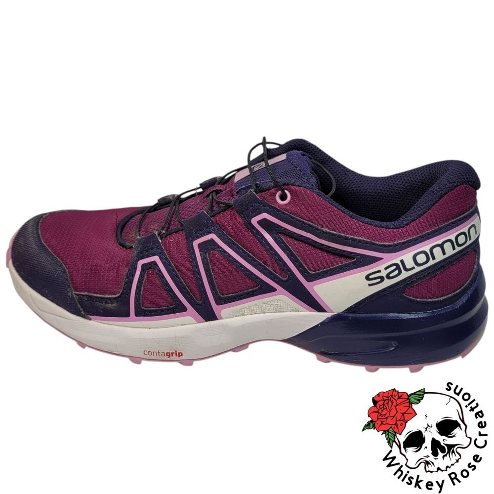 Salomon Speed Cross Trail Running Shoes Womens Size 6 Style 412888 Gorpcore